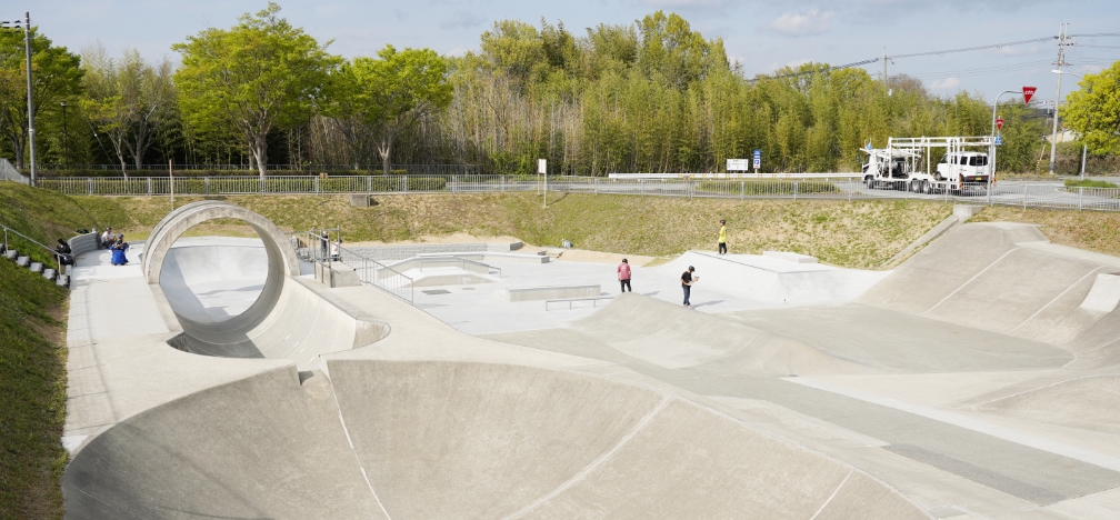 三木スケートボードパークの写真